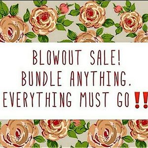 ✨EVERYTHING MUST GO !!!✨